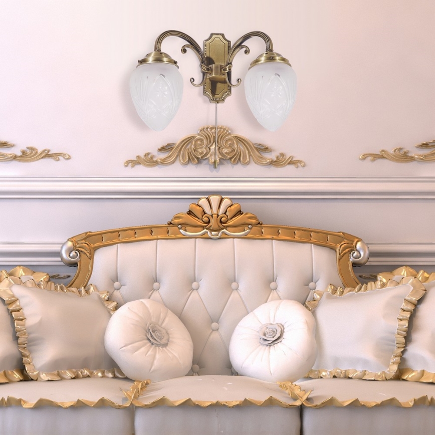 Rabalux - Zidna svetiljka 2xE14/40W/230V