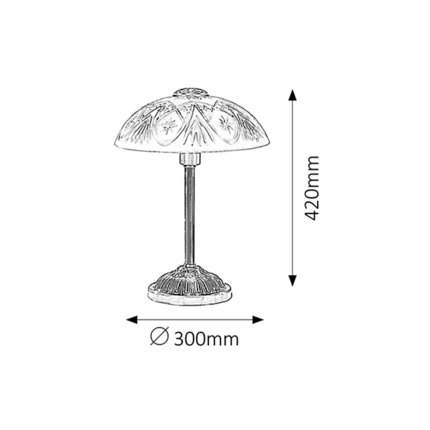Rabalux - Stona lampa 1xE14/40W/230V