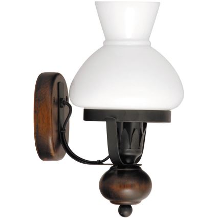 Rabalux - zamensko staklo za luster, stolnu lampu i zidno svetlo sa grlom E27, prečnika 15 cm, belo