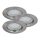 Rabalux - Komplet 3x LED ugradnih plafonskih svetala, 3x GU10/3W/230V, IP40