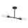 Rabalux - Kupatilski luster na šipci 2xE14/12W/230V IP44 crni