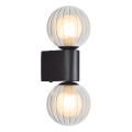 Rabalux - Kupatilsko zidno svetlo 2xG9/3,5W/230V IP44 crno