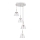 Rabalux - LED luster na lanku AVIANA 4xLED/6W/230V