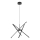 Rabalux - LED luster na sajli LED/40W/230V 3000K crna