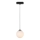 Rabalux - LED luster na sajli za 1-fazni šinski sistem, LED 5 W / 24 V, 3000 K, crna