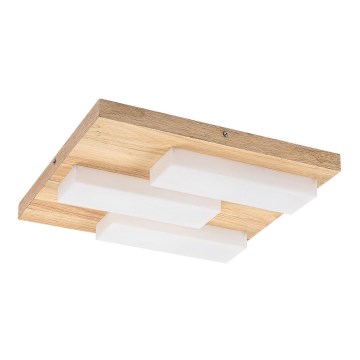 Rabalux - LED plafonska svetiljka LED/30W/230V 3000K hrast 40x40 cm