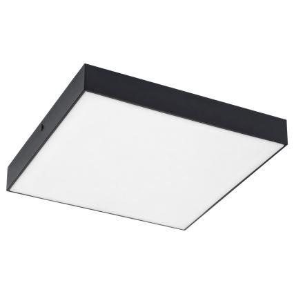 Rabalux - LED plafonsko svetlo LED/18W/230V 3000-6000K IP44 crno 17,5x17,5 cm