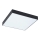 Rabalux - LED plafonsko svetlo LED/18W/230V 3000-6000K IP44 crno 17,5x17,5 cm
