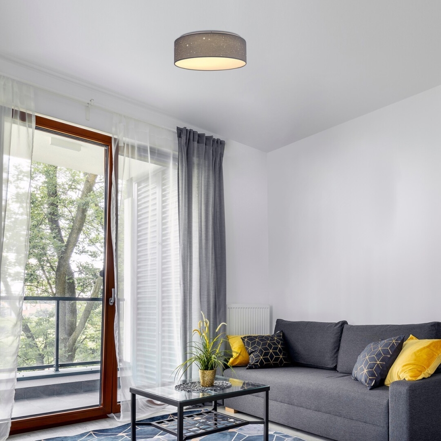 Rabalux - LED stropna svetiljka LED/22W/230V siva, prečnik 40 cm