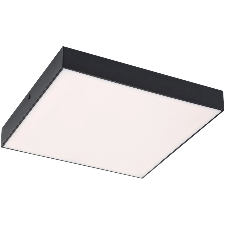 Rabalux - LED plafonsko svetlo LED/24W/230V 2800-6000K IP44 crna 30x30 cm