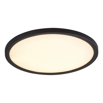 Rabalux - LED plafonsko svetlo LED/24W/230V 3000/4000/6000K prečnik 29 cm crna