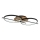 Rabalux - LED plafonsko svetlo LED/40W/230V 3000/4000/6500K