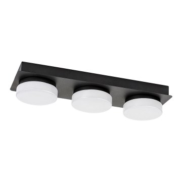 Rabalux - LED plafonsko svetlo za kupatilo 3xLED/6W/230V IP44 crna