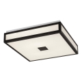 Rabalux - LED plafonsko svetlo za kupatilo LED/24W/230V IP44 4000K 40x40 cm crno