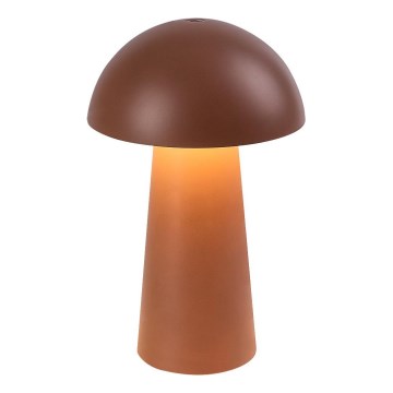 Rabalux - LED prigušiva dodirna punjiva spoljašnja lampa LED/1,5W/5V IP44 1200 mAh USB braon