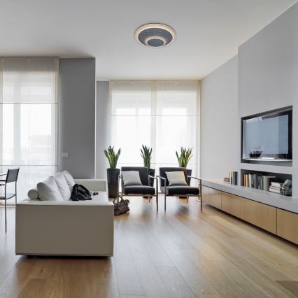 Rabalux - prigušiva LED plafonska svetiljka LED/47W/230V 3000-6000K + daljinski upravljač, prečnik 48 cm