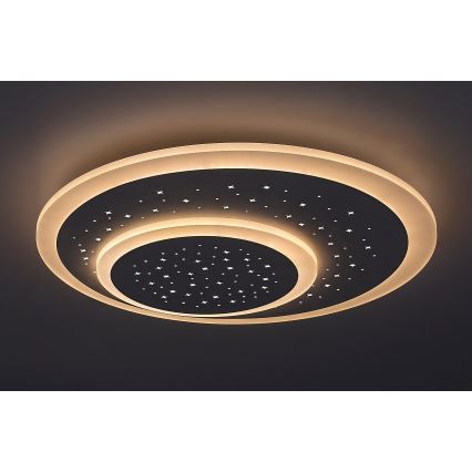 Rabalux - prigušiva LED plafonska svetiljka LED/47W/230V 3000-6000K + daljinski upravljač, prečnik 48 cm