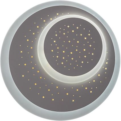 Rabalux - prigušiva LED plafonska svetiljka LED/47W/230V 3000-6000K + daljinski upravljač, prečnik 48 cm