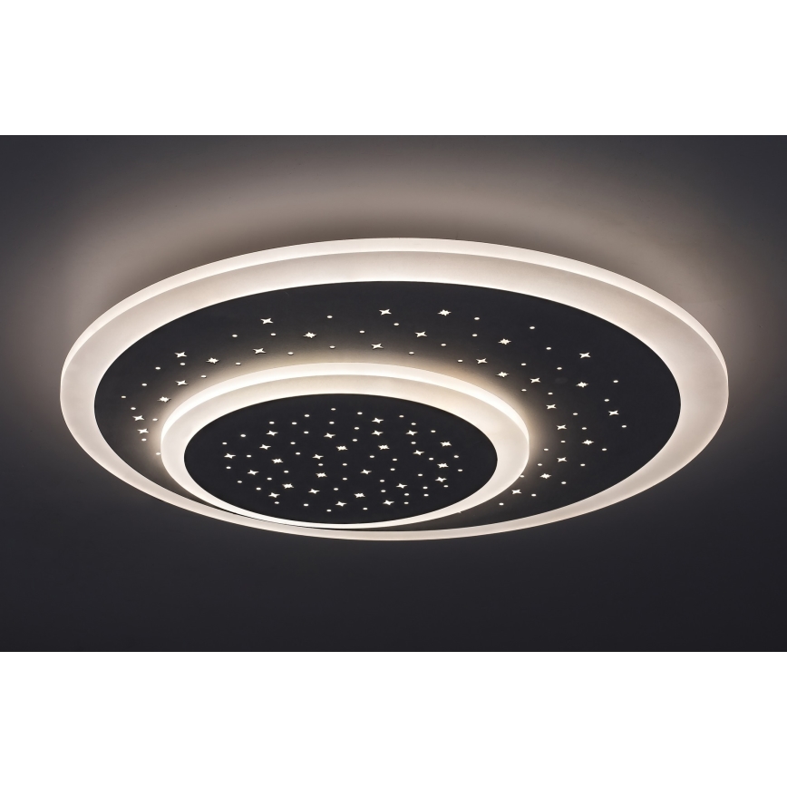 Rabalux - prigušiva LED plafonska svetiljka LED/47W/230V 3000-6000K + daljinski upravljač, prečnik 48 cm