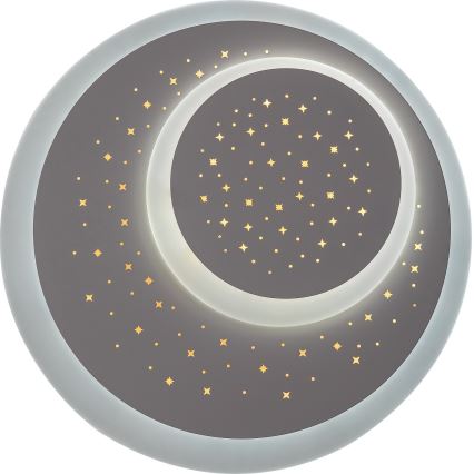 Rabalux - prigušiva LED plafonska svetiljka LED/47W/230V 3000-6000K + daljinski upravljač, prečnik 48 cm
