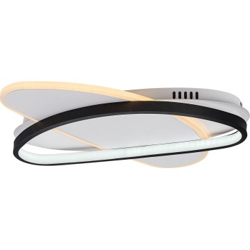 Rabalux - LED prigušiva plafonska svetiljka LED/57W/230V 3000-6000K 45x30,5 cm + daljinski upravljač