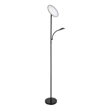 Rabalux - LED prigušiva podna lampa LED/23W/230V 3000/4200/6500 crna