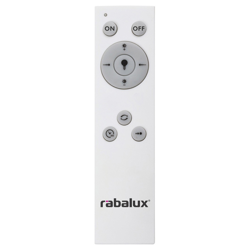 Rabalux - LED prigušiva stropna svetiljka LED/38W/230V 3000-6500K bela + daljinski upravljač prečnik 48 cm