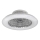 Rabalux - LED prigušiva stropna svetiljka sa ventilatorom LED/30W/230V 3000-6500K + daljinski upravljač