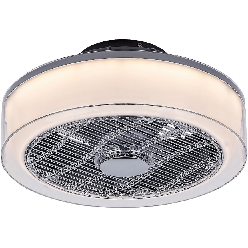 Rabalux - LED prigušiva stropna svetiljka sa ventilatorom LED/30W/230V 3000-6000K + daljinski upravljač