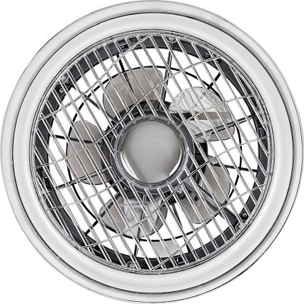 Rabalux - LED prigušiva stropna svetiljka sa ventilatorom LED/30W/230V 3000-6000K + daljinski upravljač