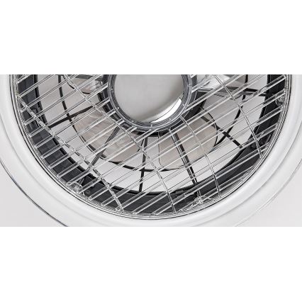 Rabalux - LED prigušiva stropna svetiljka sa ventilatorom LED/30W/230V 3000-6000K + daljinski upravljač