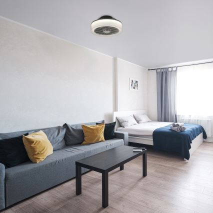 Rabalux - LED prigušiva stropna svetiljka sa ventilatorom LED/30W/230V 3000-6000K + daljinski upravljač