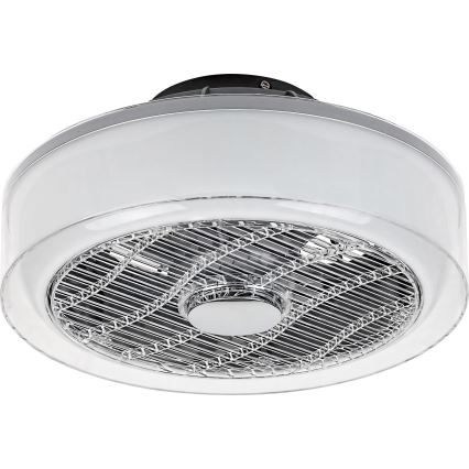 Rabalux - LED prigušiva stropna svetiljka sa ventilatorom LED/30W/230V 3000-6000K + daljinski upravljač