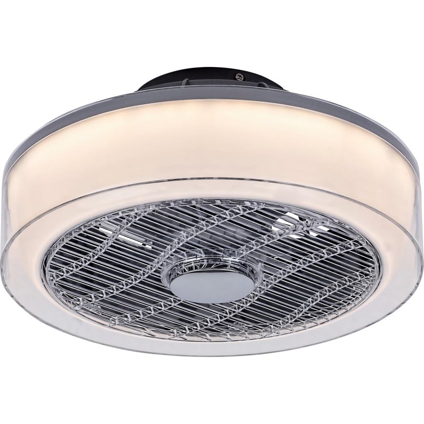Rabalux - LED prigušiva stropna svetiljka sa ventilatorom LED/30W/230V 3000-6000K + daljinski upravljač