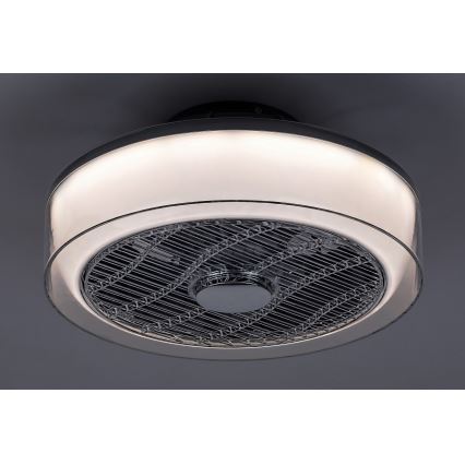 Rabalux - LED prigušiva stropna svetiljka sa ventilatorom LED/30W/230V 3000-6000K + daljinski upravljač