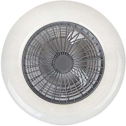 Rabalux - LED prigušiva stropna svetiljka sa ventilatorom LED/30W/230V 3000-6500K + daljinski upravljač