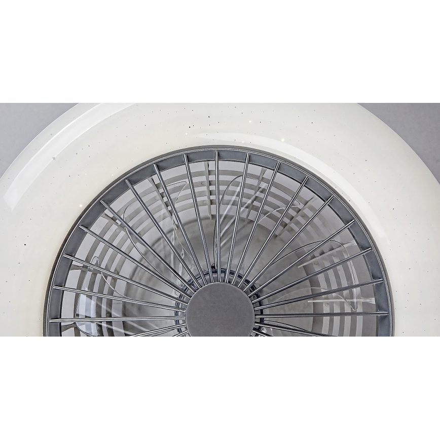 Rabalux - LED prigušiva stropna svetiljka sa ventilatorom LED/30W/230V 3000-6500K + daljinski upravljač