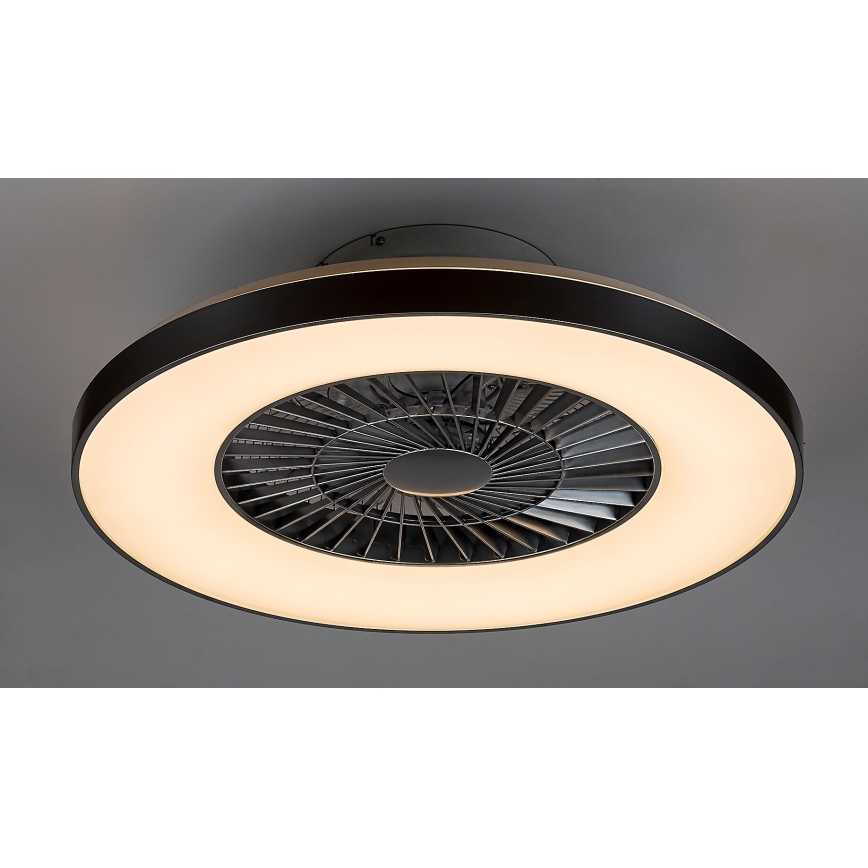 Rabalux - LED prigušiva stropna svetiljka sa ventilatorom LED/40W/230V 3000-6500K + daljinski upravljač