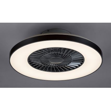 Rabalux - LED prigušiva stropna svetiljka sa ventilatorom LED/40W/230V 3000-6500K + daljinski upravljač