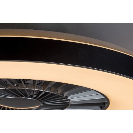 Rabalux - LED prigušiva stropna svetiljka sa ventilatorom LED/40W/230V 3000-6500K + daljinski upravljač