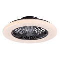 Rabalux - LED prigušiva stropna svetiljka sa ventilatorom LED/48W/230V 3000-6500K + daljinski upravljač