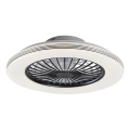 Rabalux - LED prigušiva stropna svetiljka sa ventilatorom LED/48W/230V 3000-6500K + daljinski upravljač