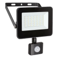 Rabalux - LED reflektor sa senzorom, 30 W, 230 V, 4000 K, IP44, crni