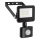 Rabalux - LED reflektor sa senzorom LED/10W/230V 4000K IP44 crna