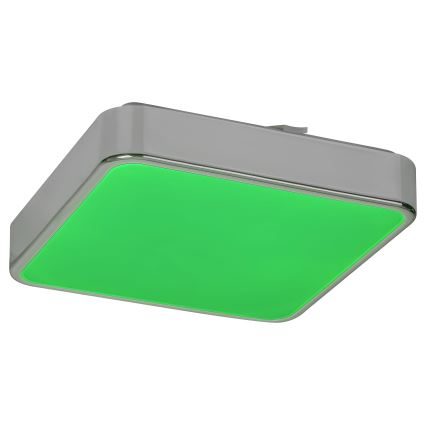 Rabalux - LED RGB prigušiva plafonska lampa za kupatilo LED/22W/230V 3000-6000K IP44 + daljinski upravljač 29x29 cm