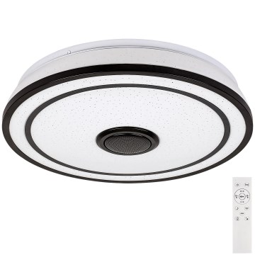 Rabalux - LED RGB prigušiva plafonska lampa sa zvučnikom LED/24W/230V 3000-6500K + daljinski upravljač prečnik 39,5 cm