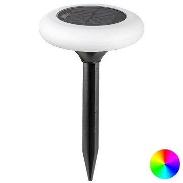 Rabalux - LED RGB Solarno svetlo LED/0,6W/3,7V IP65 1200 mAh