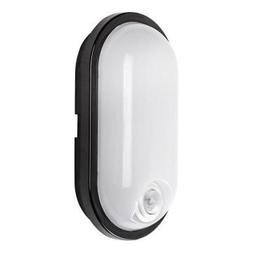 Rabalux - LED spoljašnja plafonska svetiljka sa senzorom LED/15W/230V IP65 crna