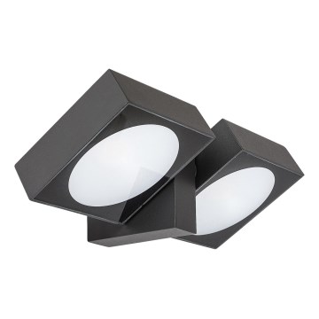 Rabalux - LED spoljašnja zidna fleksibilna svetiljka 2xLED/7W/230V IP54 antracit
