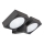 Rabalux - LED spoljašnja zidna fleksibilna svetiljka 2xLED/7W/230V IP54 antracit